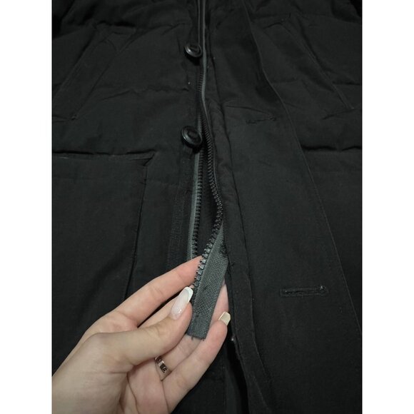 Tommy Hilfiger Men’s Parka Coat Black Warm Like Down Size M READ DESCRIPTION - Picture 3 of 16